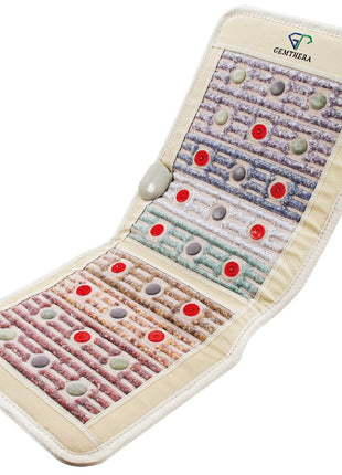 Gemstone PEMF Infrared Heating Chair Mat.