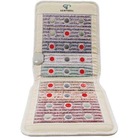 Gemstone PEMF Infrared Heating Chair Mat.