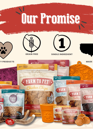 Chicken Chips for Dogs | All-Natural Single-Ingredient Dog Treats