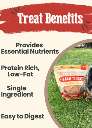 Chicken Chips for Dogs | All-Natural Single-Ingredient Dog Treats