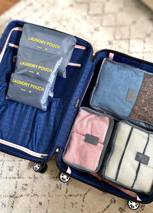 6 Piece Travel Organizer