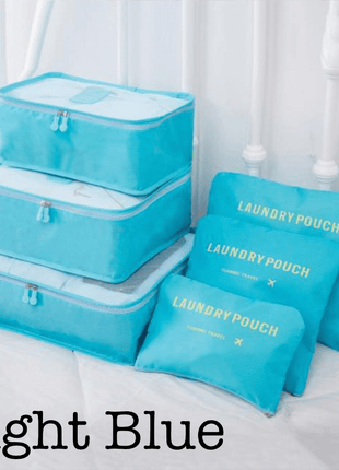 6 Piece Travel Organizer