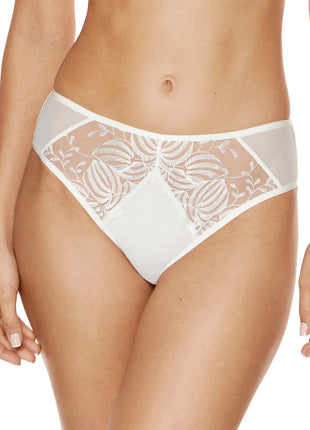 Sheer Mesh Floral Bikini Panties Gorteks Cherie