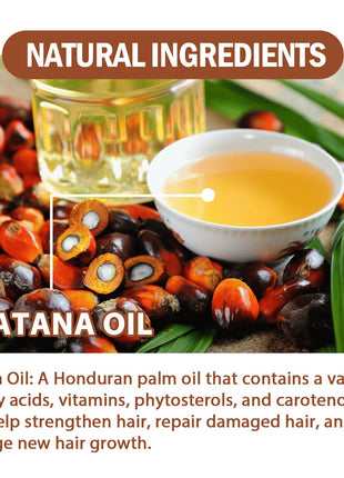 Batana Oil From Honduras - Get Fuller, Thicker, Healthier Hair - Great Gifts For Women  Men Conditioner Haircare Silky - Hair Nutrition
