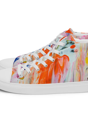 Gianneli Colours Handmade Women’s High Top Canvas Shoes
