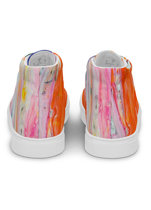 Gianneli Colours Handmade Women’s High Top Canvas Shoes