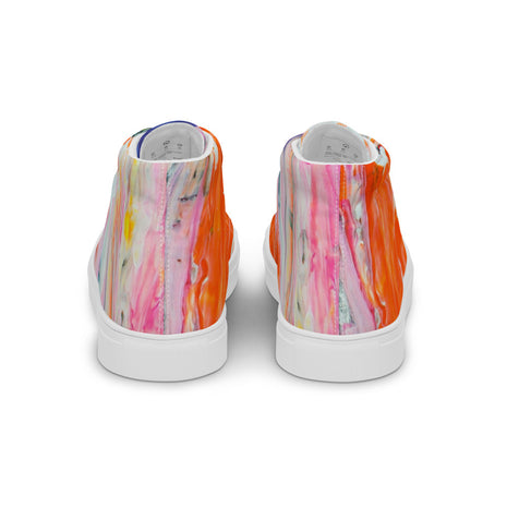 Gianneli Colours Handmade Women’s High Top Canvas Shoes