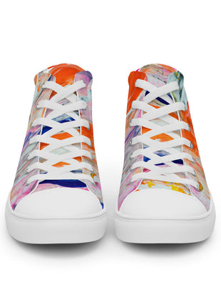 Gianneli Colours Handmade Women’s High Top Canvas Shoes