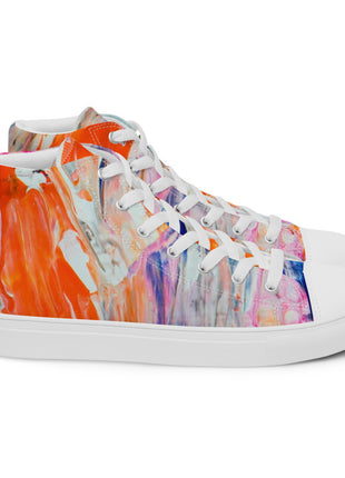 Gianneli Colours Handmade Women’s High Top Canvas Shoes