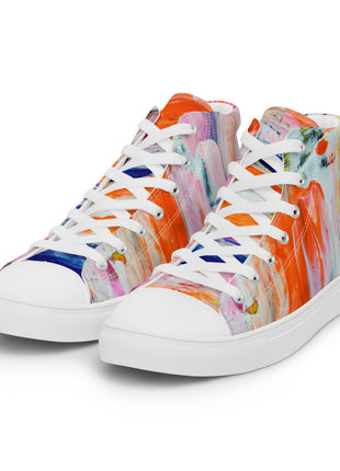 Gianneli Colours Handmade Women’s High Top Canvas Shoes