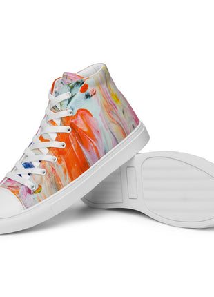 Gianneli Colours Handmade Women’s High Top Canvas Shoes