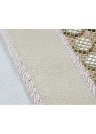 Jade Tourmaline Infrared Heat Mat (White)