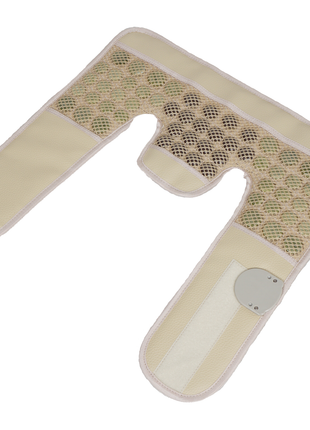 Jade Tourmaline Infrared Shoulder Heat Pad (White)