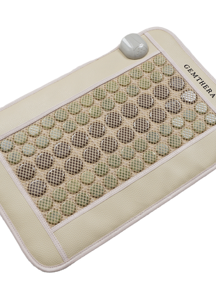 Jade Tourmaline Infrared Heat Mat (White)