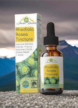Rhodiola Rosea Tincture – Natural Stress & Energy Support (2 oz)