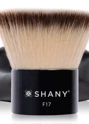 SHANY Master Kabuki – Powder and Highlighter - Perfect for Contouring - SHOP BLACK - BRUSHES - ITEM# SH-F-KABUKI-PARENT
